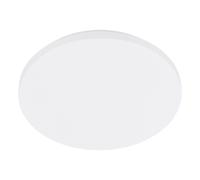 Plafoniera Moderna Frania Acciaio Bianco Led Integrato 14,6W Ip44