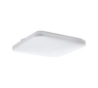 Plafoniera Moderna Frania Acciaio Bianco Luce Led 14,6W