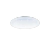 Plafoniera Moderna Frania-S Acciaio Bianco 6 Luci Led Integrato 5,5W