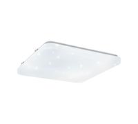 Plafoniera Moderna Frania-S Acciaio Bianco Led Integrato 14,6W