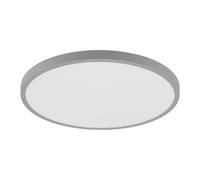 Plafoniera Moderna Fueva 1 In Alluminio Argento Led Integrato 22,3W 3000K Ip20