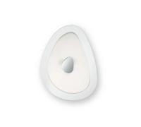 Plafoniera Moderna Geko Metallo Bianco 4 Luci E27