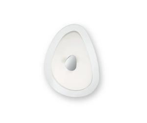 Plafoniera Moderna Geko Metallo Bianco 4 Luci E27