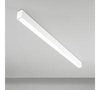 Plafoniera Moderna Grid Alluminio Bianco Led 40W Dimmerabile Ip20