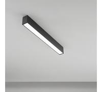 Plafoniera Moderna Grid Alluminio Nero Led 20W Dimmerabile Ip20