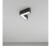 Giunto a L plafoniera in alluminio nero Grid LED 10W CCT 3000K 4000K 6000K CRI?90 220-240V 50/60Hz 800Lm