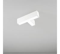 Plafoniera Moderna Grid Giunto T Alluminio Bianco Led 12W Dimmerabile Ip20