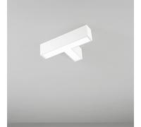 Plafoniera Moderna Grid Giunto T Alluminio Bianco Led 12W Dimmerabile Ip20