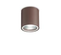 Plafoniera Moderna Gun Alluminio Coffee 1 Luce Gu10