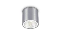 Ideal Lux 092324 Gun PL1 Lampada da Soffitto Alluminio