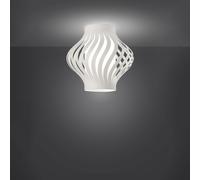 Plafoniera Moderna Helios Polilux ® Bianco 1 Luce E27