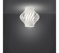 Plafoniera Moderna Helios Polilux ® Bianco 1 Luce E27 [EEK: A++]