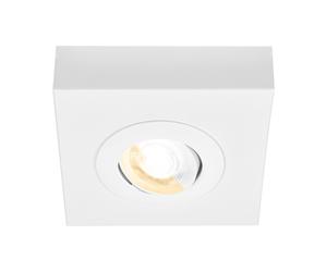 Plafoniera Moderna Hoka Metallo Bianco Led Integrato 4W Da 2700 A 4000K