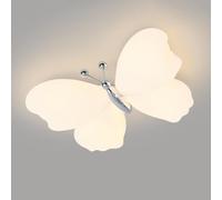 Plafoniera Moderna In Acrilico Bianco LED Lampada da Soffitto A Forma di Farfalla per Cameretta Dei Bambini per Soggiorno Sala da Pranzo Studio Villa Camera da Letto Corridoio