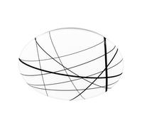 BRILONER - Plafoniera LED con motivo a linee, 28 cm, luce bianca neutra, lampada da soffitto a LED, lampada a LED, lampada da soggiorno, lampada da sala da pranzo, lampada da cucina