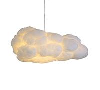 Plafoniera Moderna Lampada a Sospensione Galleggiante a Nuvola Bianca Lampada a Sospensione Creativa per Ragazze Soggiorno Camera da Letto per Bambini Lampadario(lampadario)