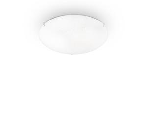 Plafoniera Moderna Lana Vetro Bianco 2 Luci E27 [EEK: A++]