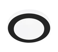 Plafoniera Moderna Led Carpi Acciaio Nero 3 Luci Led Integrato 3,6W [EEK: A++]