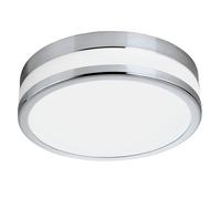Plafoniera Moderna Led Palermo Acciaio Cromo 3 Luci Led Integrato 3,6W