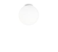 Plafoniera Moderna Mapa Vetro Bianco 1 Luce E27 D40Cm