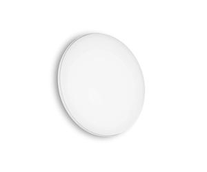 Plafoniera Moderna Mib Alluminio-Materie Plastiche Bianco Led 19W 3000K