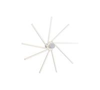 Plafoniera Moderna Mikado Led Integrato 50W Orientabile E Telecomando