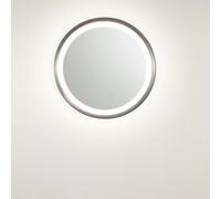 Plafoniera in alluminio Grigio Mirò biemissione d.60cm LED 59W 3000K CRI?80 220-240V 50/60Hz 4130Lm