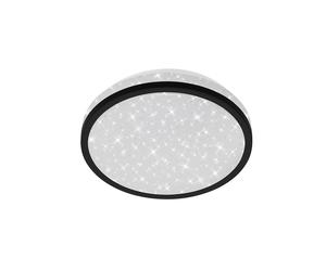 Plafoniera Moderna Nigra Metallo Bianco Led Integrato 10W 4000K