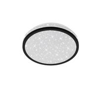 Plafoniera Moderna Nigra Metallo Bianco Led Integrato 10W 4000K [EEK: A++]