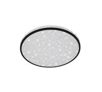 Plafoniera Moderna Nigra Metallo Bianco Led Integrato 24W 4000K [EEK: A++]