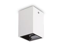 Plafoniera Moderna Nitro Alluminio Bianco Led Integrato 25W 3000K Ip20