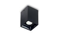 Plafoniera Moderna Nitro Alluminio Nero Led 10W 3000K Luce Calda [EEK: A++]
