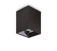 Plafoniera Moderna Nitro Alluminio Nero Led Integrato 25W 3000K Ip20