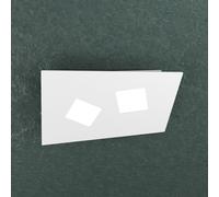 NOTE APPLIQUE-PLAFONIERA 2 LUCI BIANCO 1140-2-BI