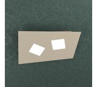 NOTE APPLIQUE-PLAFONIERA 2 LUCI SABBIA 1140-2-SA
