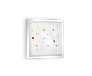 Plafoniera Moderna Ocean Metallo Multicolor 2 Luci E27