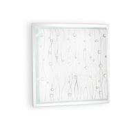 LAMPADA DA SOFFITTO OCEAN PL3 TRASPARENTE