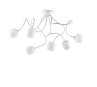 LAMPADA DA SOFFITTO OCTOPUS PL6 BIANCO