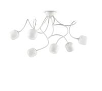 LAMPADA DA SOFFITTO OCTOPUS PL6 BIANCO