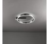 Plafoniera Moderna Off Metallo Nero Led 52W Dimmerabile Ip20