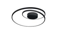 LAMPADA DA SOFFITTO OZ PL ON OFF NERO