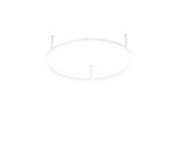 Plafoniera Moderna Oracle Alluminio-Materie Plastiche Bianco Led 32W 3000K