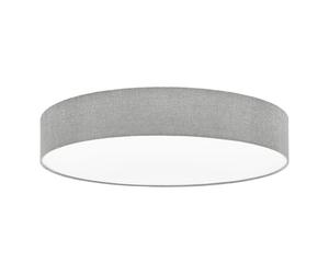 Plafoniera Moderna Pasteri Acciaio Bianco 5 Luci E27 Ip20