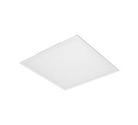 Plafoniera Moderna Piatto Metallo Bianco Led Integrato 36W
