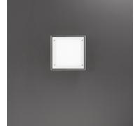 Plafoniera Moderna Plain Vetro Bianco Led 20W Dimmerabile Ip20