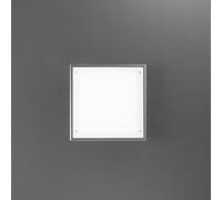 Plafoniera Moderna Plain Vetro Bianco Led 30W Dimmerabile Ip20