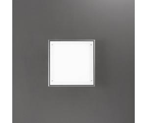 Plafoniera Moderna Plain Vetro Bianco Led 30W Dimmerabile Ip20