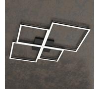 FOUR SQUARES APPLIQUE-PLAFONIERA 90 CM. NERO 1162-90-NE
