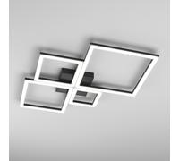 FOUR SQUARES APPLIQUE-PLAFONIERA 55 CM. NERO 1162-55-NE