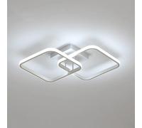 Plafoniera moderna quadrata, lampadari a LED, lampada da soffitto in acrilico da 42 W per cucina, sala da pranzo, soggiorno, studio, ufficio, 6500 K